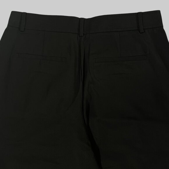 NEW Everlane The Draper Pleated Pant in Buttersmooth Womens 14 Black - Picture 11 of 13